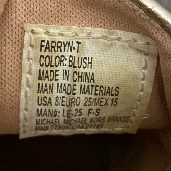 Michael Kors toddler slip ons - Picture 6 of 8